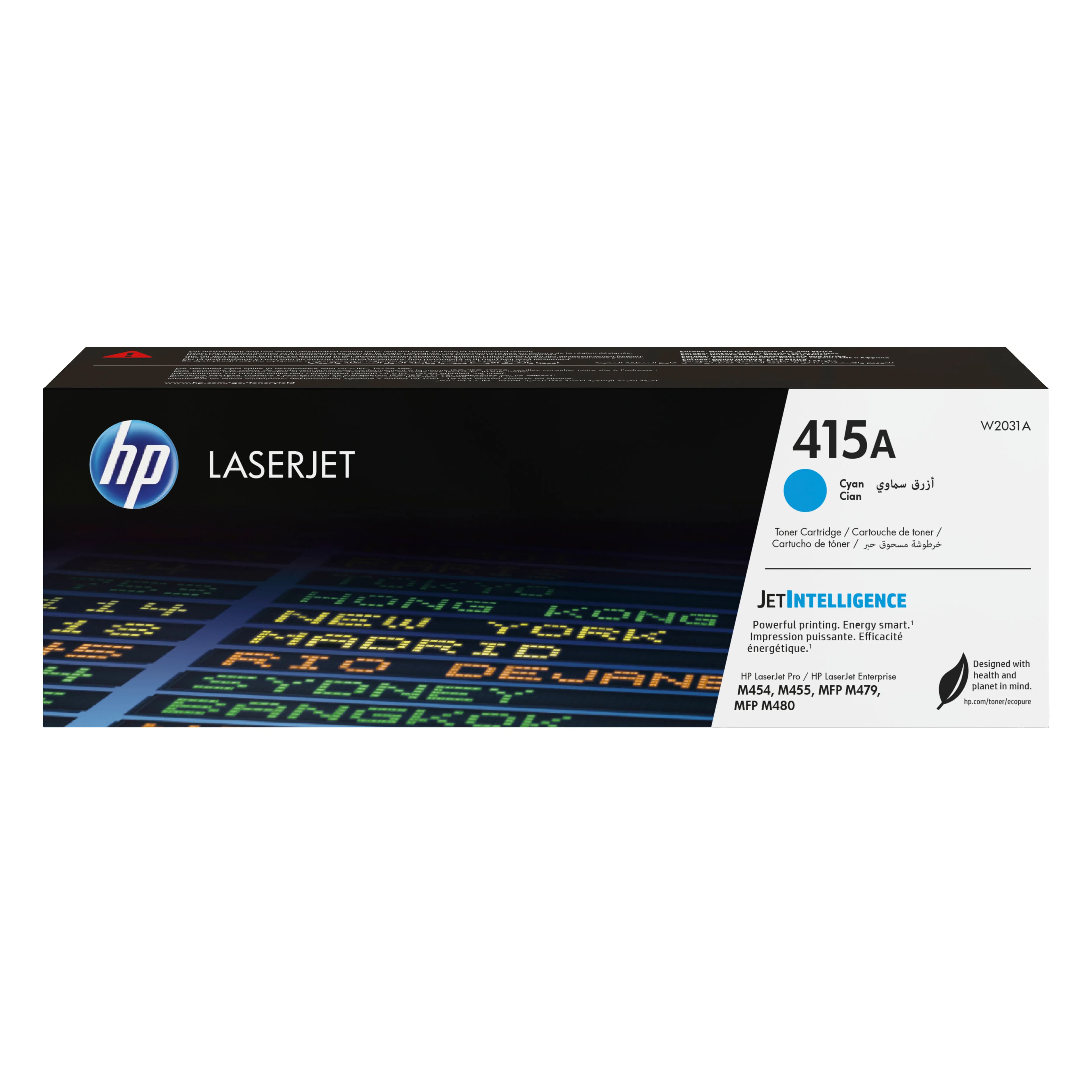HP 415A -laservärikasetti, syaani
