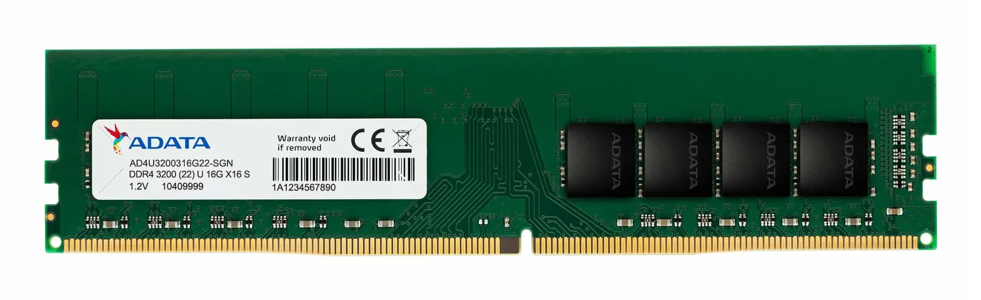ADATA Premier 16 Gt (1 x 16 Gt) DDR4 3200 MHz, CL22 -muisti