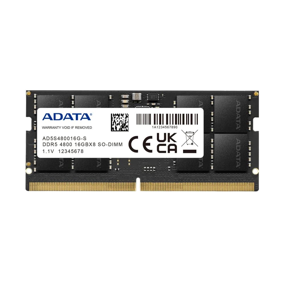 ADATA SO-DIMM 16 Gt (1 x 16 Gt) DDR5 4800 MHz, CL40 -muisti