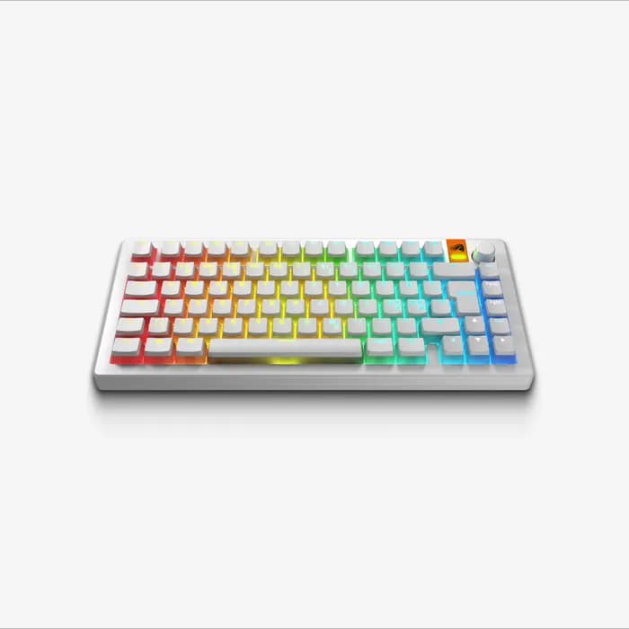 Glorious Aura V3 Keycaps White - Nordic ISO - (131pcs) - Cherry profile