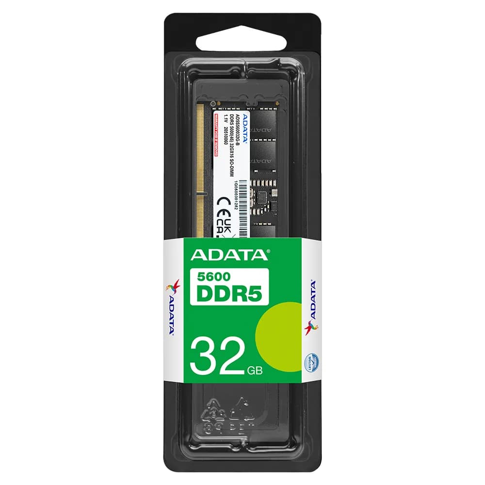 ADATA 32 Gt (1 x 32 Gt) DDR5 5600 MHz, CL46 -muisti