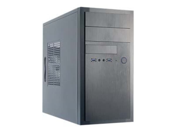 Chieftec HT-01B-350GPB -miditornikotelo, musta