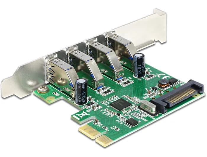 Delock PCI Express Card > 4 x external USB 3.0