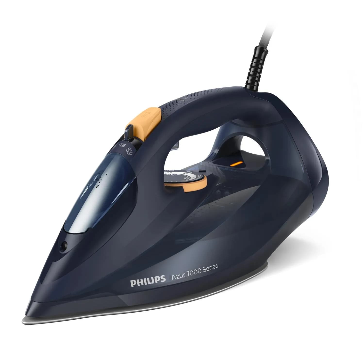 Philips Azur 7000 Series DST7060/20 -höyrysilitysrauta, 3000 W, 0,3 l, sininen/keltainen