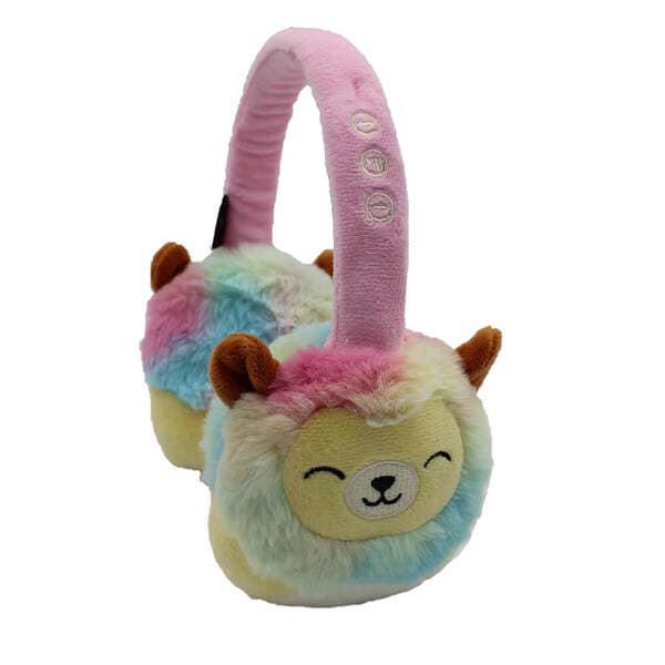 Squishmallows Plush Leonard -langattomat on-ear-kuulokkeet, monivärinen