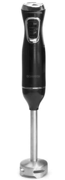 Champion STM300 600 W -sauvasekoitin, Stainless steel/musta
