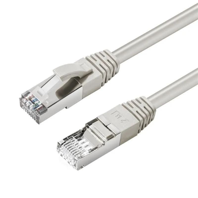 MicroConnect Cat6 S/FTP RJ45 1m -verkkokaapeli, harmaa