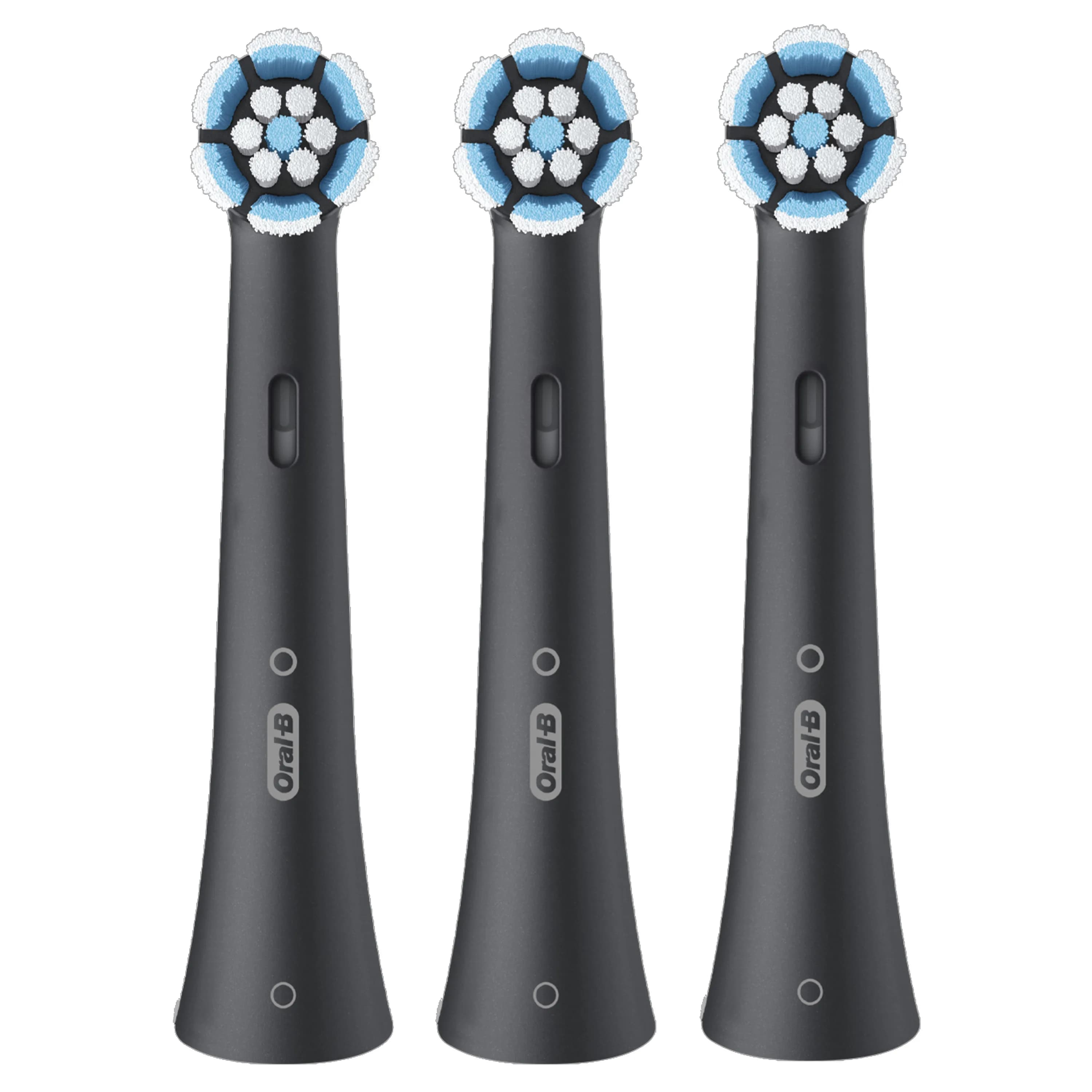 Oral-B iO Gentle Care 3 kpl -vaihtoharjaspäät, Musta