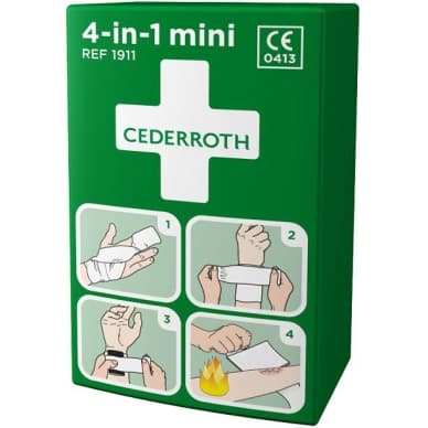 Cederroth Cederroth 4-in-1 verenvuodonpysäyttäjä, pieni 1911 Vastaa: N/A