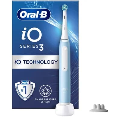 Oral-B Oral-B iO3 Series3 Sähköhammasharja Ice Blue 8006540730935 Vastaa: N/A