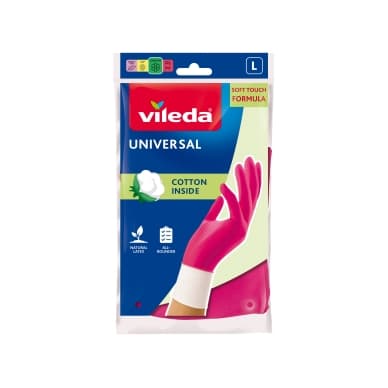 Vileda Vileda Universal kotitalouskäsine L 8410435841031 Vastaa: N/A