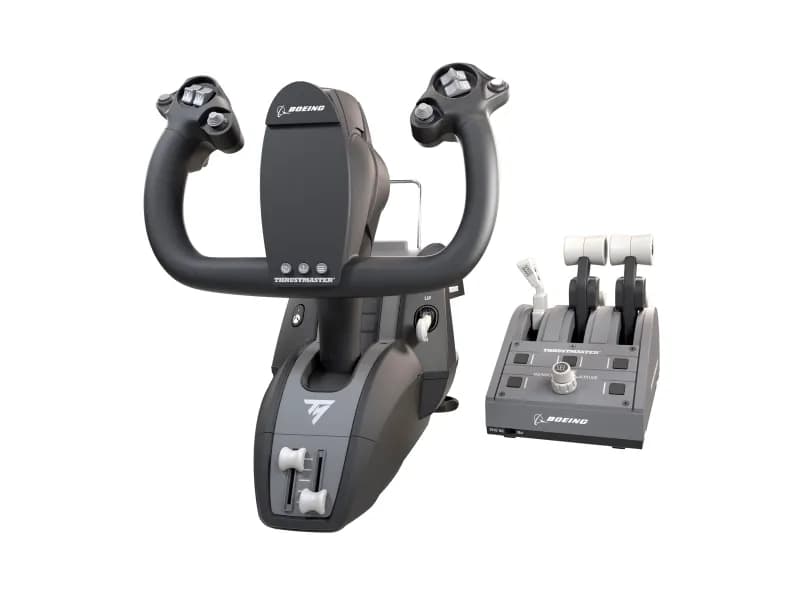Thrustmaster Civil Aviation (TCA) Yoke Pack Boeing Edition - solki ja kiihdytin - langallinen - PC:lle, Microsoft Xbox Onelle, Microsoft Xbox Series S:lle ja Microsoft Xbox Series X:lle