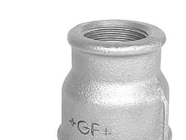 GF GEORG FISCHER 21/2 - 2 galvaniseret formmuffe (galvaniseret formmuffe)