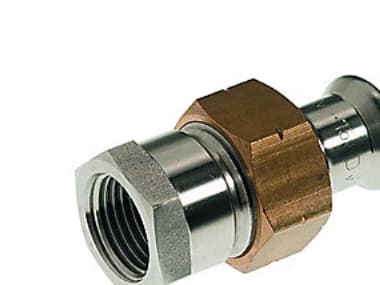 VSH esiasennusholkki/liitos 54 mm x 2 ruostumatonta terästä