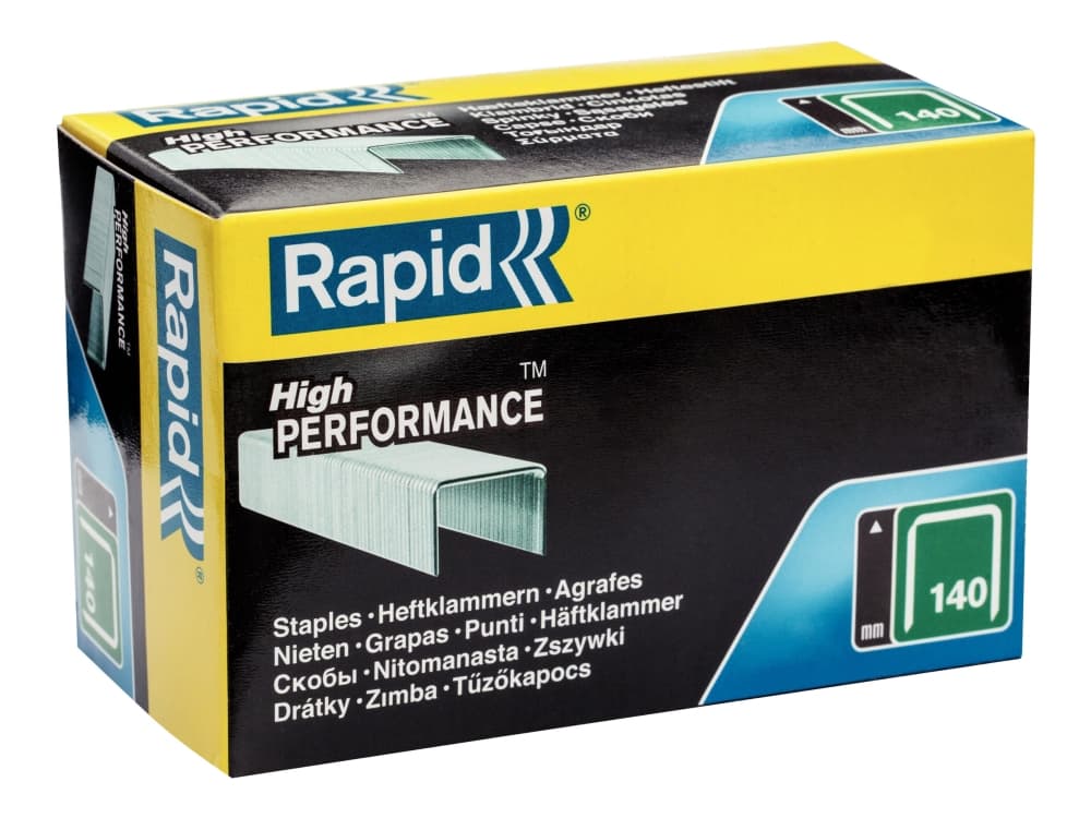 Rapid 11905711, Niittipakkaus, 6 mm, 5000 niitit, R14, R34, R44, R64, ALU740, ALU840, ALU940, R11, R311, E-tac, ESN114, PS111, 110 mm, 37 mm