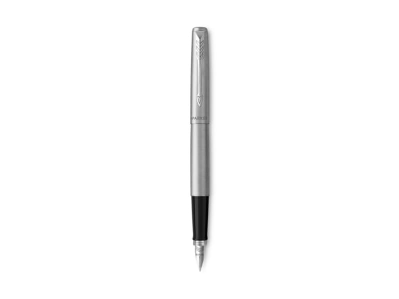 Parker Jotter, Musta, Kromi, Ruostumaton teräs, Ruostumaton teräs, Keskikokoinen, Lahjalaatikko, 1 kpl