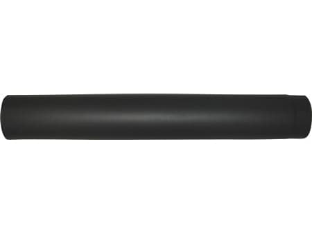 KIERULFF Musta putken pituus,PIPE 150X1000 U/KLAP, MUSTAA