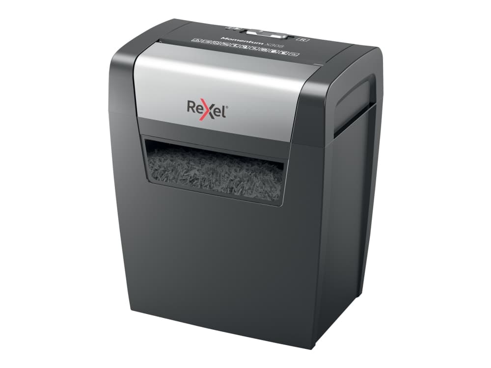 Rexel Momentum X308, Silpuksi leikkaava, 5 x 42 mm, 15 L, 100 arkkia, Painikkeet, 8 arkkia