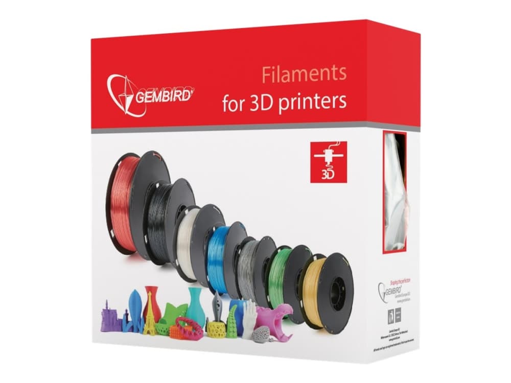 Gembird - Vihreä - 1 kg - 330 m - PLA+ filamentti (3D)
