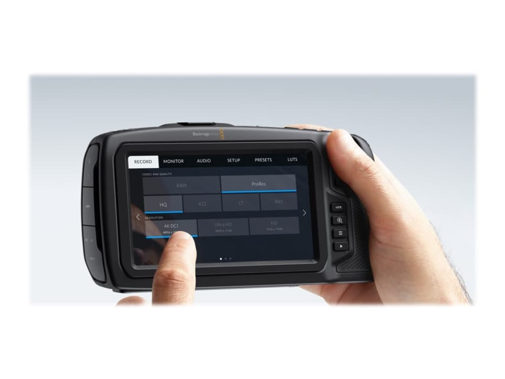 Blackmagic Design Pocket Cinema Camera 4K, 4K Ultra HD, 12,7 cm (5), LCD, Musta