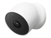 Google Nest Cam, IP-turvakamera, Sisätila ja ulkotila, Langaton, BEN, Tanska, Saksa, Hollanti, Englanti, Suomi, Ranska, Italia, Norja, Ruotsi, Seinä, Valkoinen