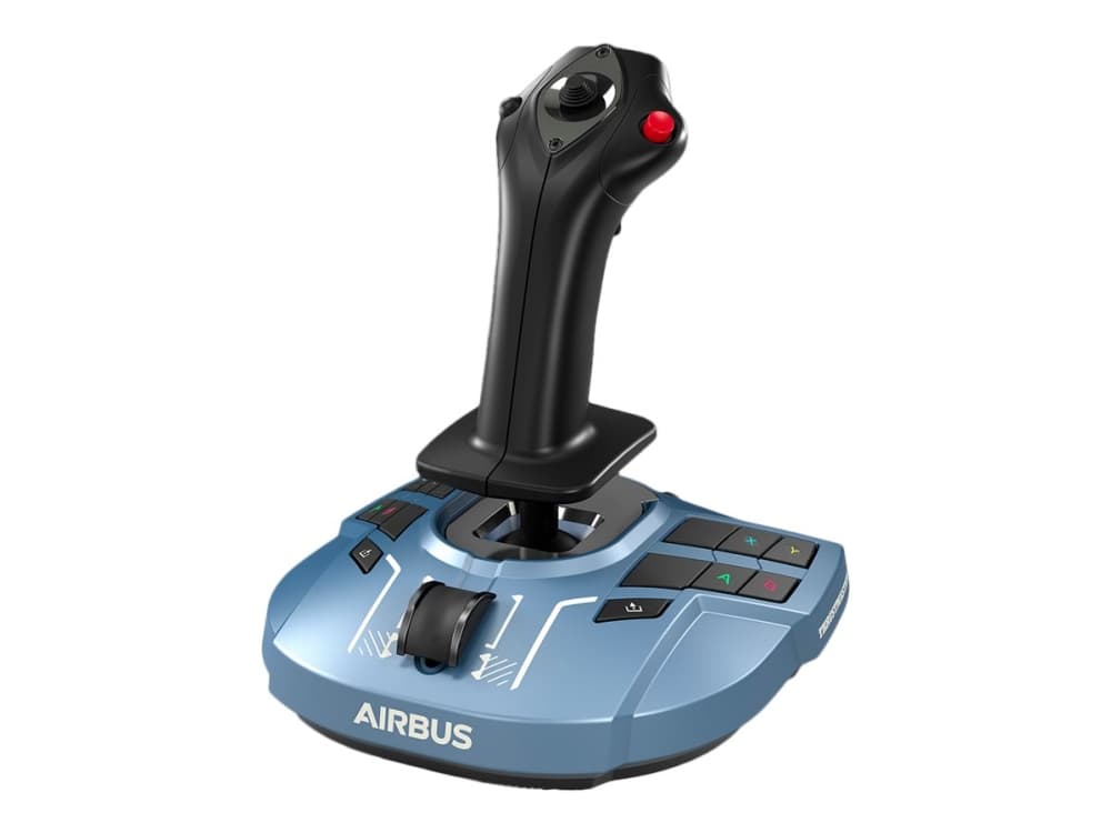 Thrustmaster TCA Captain Pack X Airbus Edition, Ohjain + moottorin ohjausvipu, PC, Xbox, Ohjauspainikkeet, Valikkopainike, Valintapainike, Jaa-painike, View button, Analoginen, Langallinen, USB