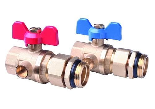 DANFOSS Palloventtiilisarja FHF &amp FHF-F lattialämmityskanavaan