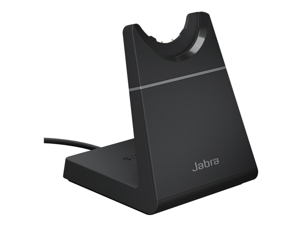 Jabra - Opladningsstander - sort - for Evolve2 65 MS Mono, 65 MS Stereo, 65 UC Mono, 65 UC Stereo