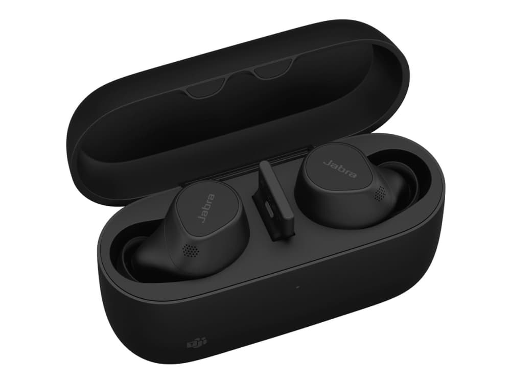 Jabra Evolve2 Buds, True Wireless Stereo (TWS), Puhelut/Musiikki, 5,4 g, Kuulokkeet, Musta