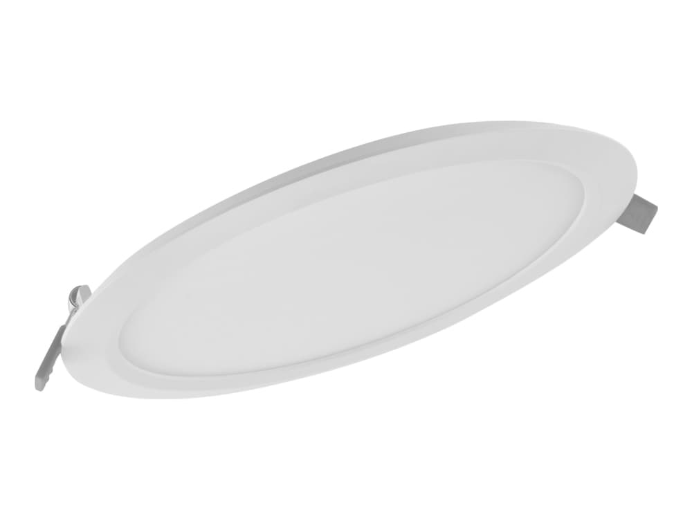 LEDVANCE DL SLIM DN 210 18 W 3000 K WT, 1 lamppu(a), 3000 K, 1530 lm, IP20, Valkoinen