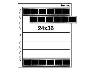 Hama Negative Sleeves, 24 x 36 mm, Glassine matt, 7 arkkia, 24 x 36 mm, 25 arkkia, 260 mm, 310 mm, 348 mm
