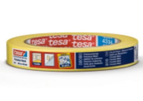 TESA 4334, 38 mm x 50 m, 50 m, 38 mm, Keltainen
