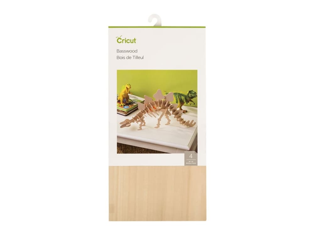 Cricut - Harrastusmateriaali - 15 x 30,5 cm - lehmuspuu