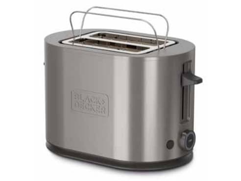 Black & Decker BXTO901E, 2 kiekkoa, Ruostumaton teräs, Kääntyvä, 900 W, 14,5 cm, 4,2 cm