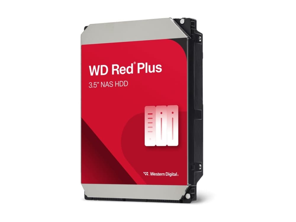 WD Red Plus 12TB SATA 6Gb/s 3,5 tuuman kiintolevyasemat