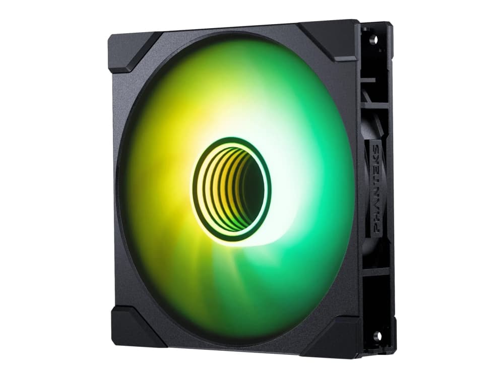 PHANTEKS M25 Gen2 PWM D-RGB tuuletin - Reverse Blade, 140mm, musta