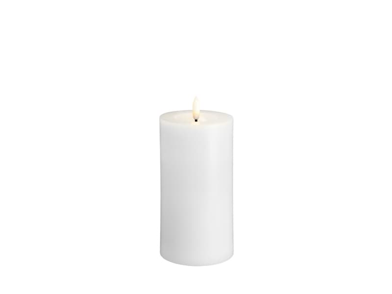Moods &amp More LED-valaisin - valkoinen - silkki-ilmeellä - 74x150