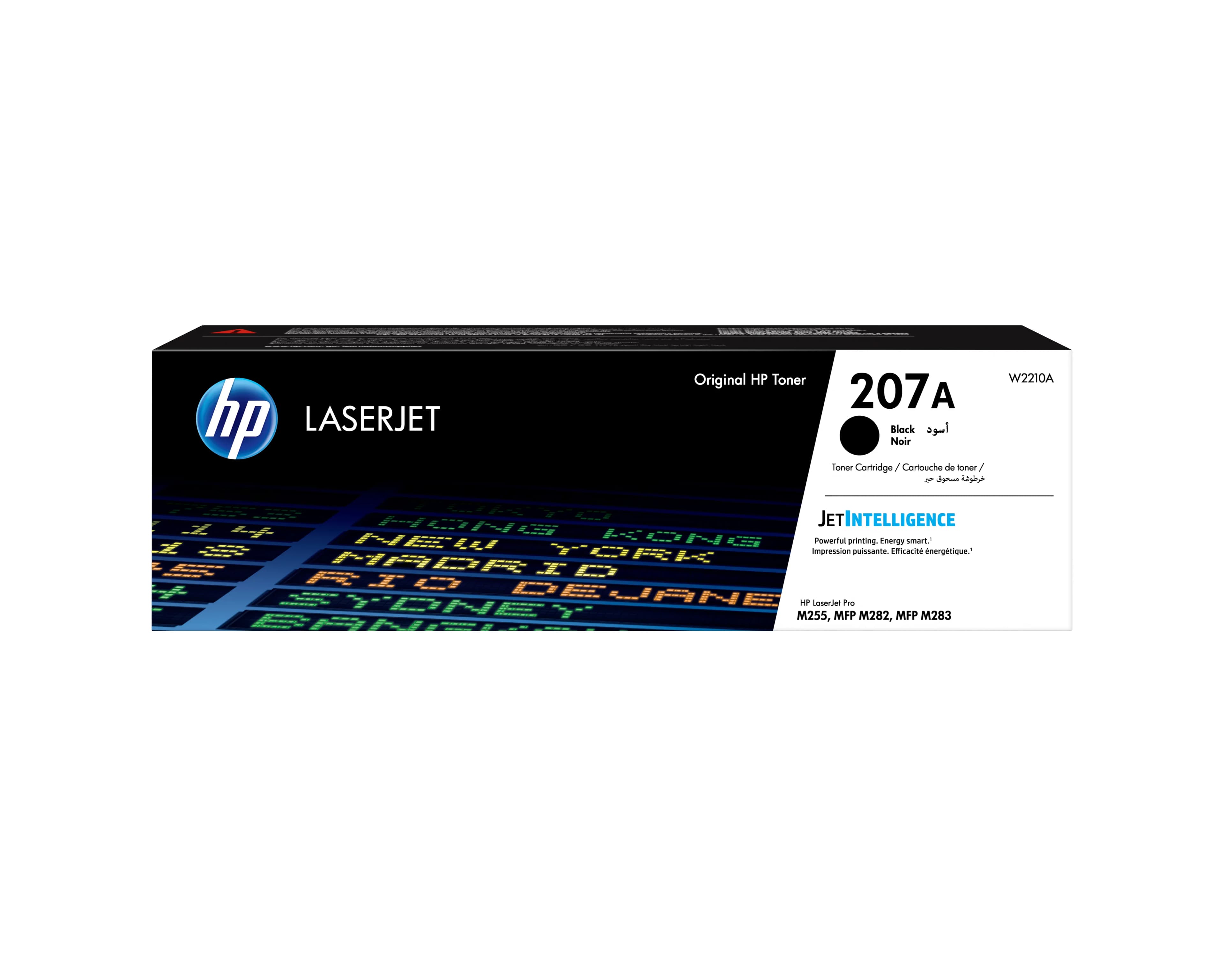 HP 207A-laservärikasetti, musta