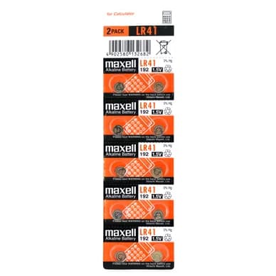 MAXELL Maxell LR41 10-kpl 11716800 Vastaa: N/A