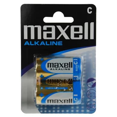 MAXELL Maxell Alkaline LR-14, C 2-P 774417 Vastaa: N/A