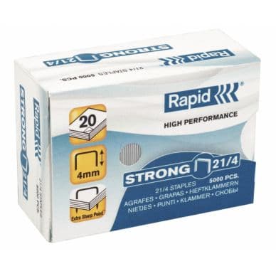 Rapid Niitit Rapid Strong 21/4 Galv. 5000/ltk 24867400 Vastaa: N/A