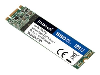 Intenso TOP - SSD-levy - 128 GB - sisäinen - M.2 2280 - SATA 6Gb/s