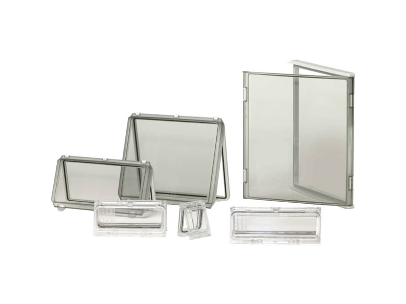 Fibox EKU 30-G-3FSH Kotelon kansi Kansi Harmaa (L x S x K) 560 x 380 x 30 mm Polykarbonaatti Harmaanvalkoinen (RAL 7035) 1 kpl 1 kpl