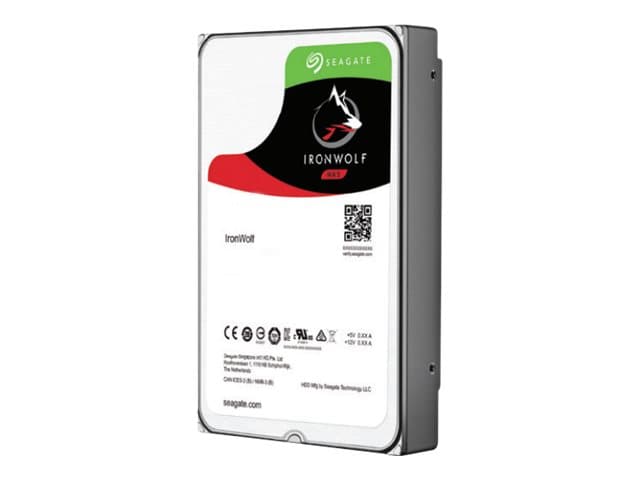 Seagate IronWolf ST10000VN000 - Kiintolevy - 10 TB - sisäinen - 3,5 - SATA 6Gb/s - 7200 rpm - puskuri: 256 MB - med 3 års Seagate Rescue Data Recovery