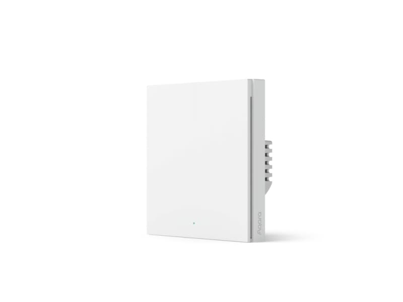 Aqara Smart Wall Switch H1(No Neutral, Single Rocker) (HomeKit)