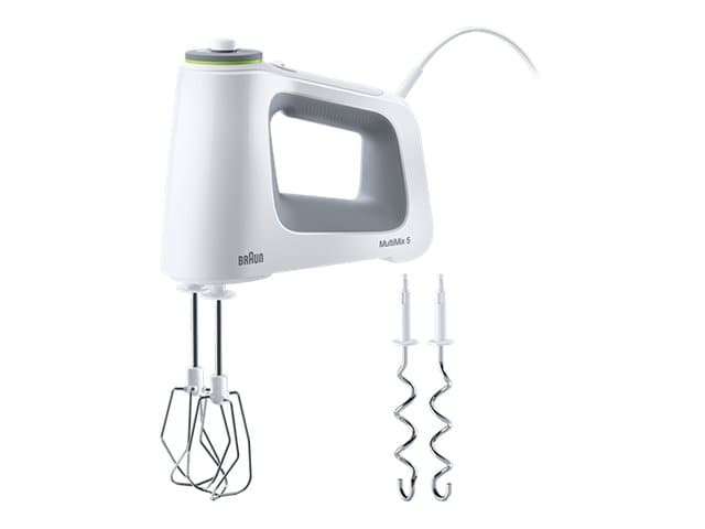 Braun HM5100 Multimix 5, Sauvasekoitin, harmaa, valkoinen, tehosekoitin, 1,55 m, nupit, 750 W