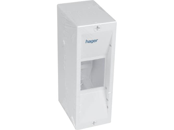 HAGER Mini kansi GD102E 2 moduuliaKxSxK : 160 x 55 x 82IP 30