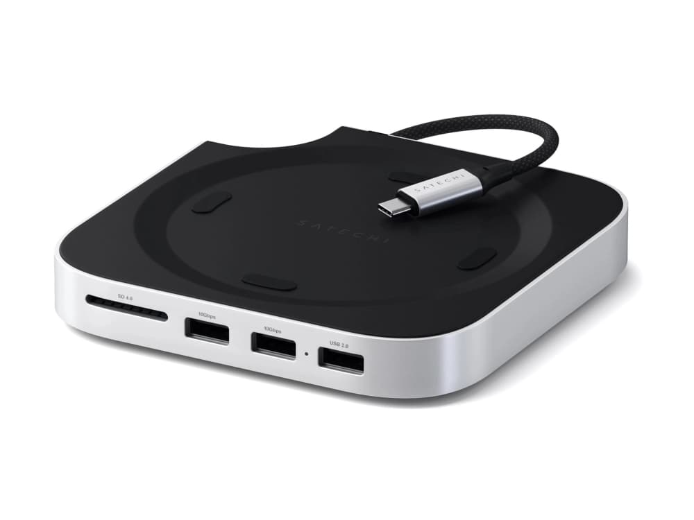 Satechi ST-GNMMES - Keskitin - 1 x USB 2.0 + 2 x USB 3.2 Gen 2 - pöytätietokoneet