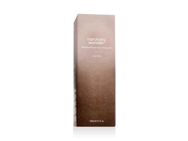 HaruHaru Wonder Black Rice Facial Oil puhdistusöljy, jossa on sorta-riisiuutetta 150ml